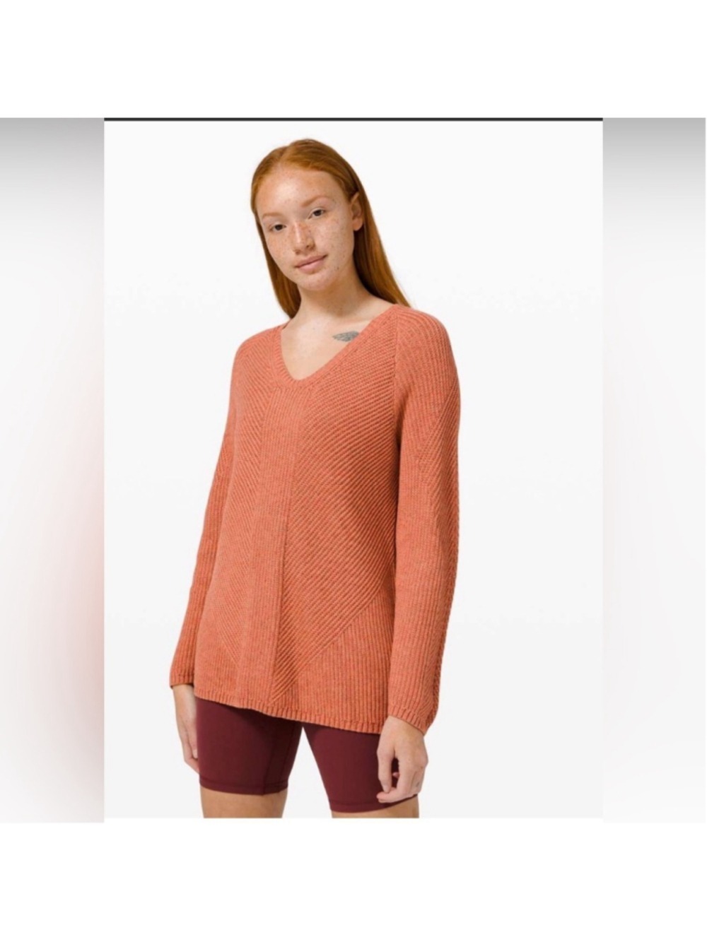 Lululemon Knit Blend Textured Pulllover